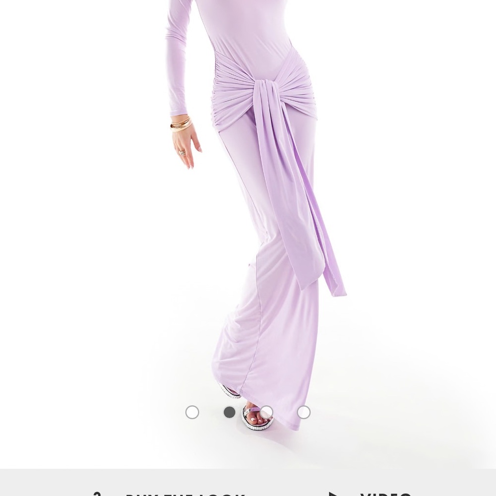 long sleeve maxi dress NWT